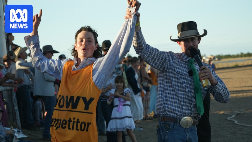 Young station ringers win Battle of the Barkly at the NT outback's Brunette Races