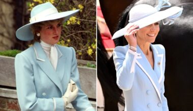 Dressed to tradition: Princess Catherine channels Diana’s style legacy at Trooping the Colour in London