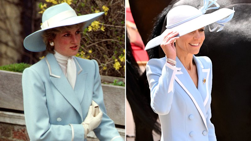 Dressed to tradition: Princess Catherine channels Diana’s style legacy at Trooping the Colour in London