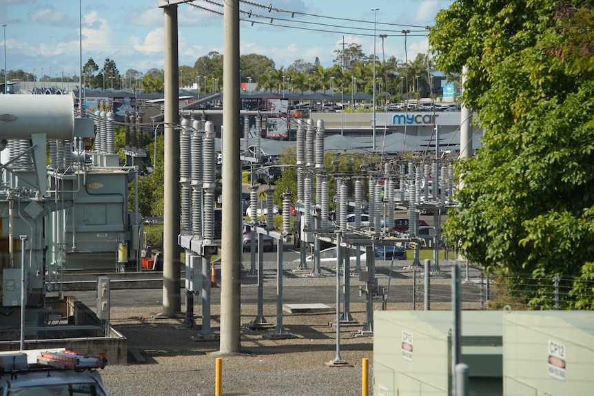 Brown Plains sub station.