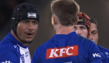 NRL 2026: Tigers player’s Lachlan Galvin sledge after Stephen Crichton ignores captain’s challenge, knock-on, strip, referee call