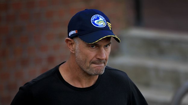 Eels coach Brad Arthur in 2016. 