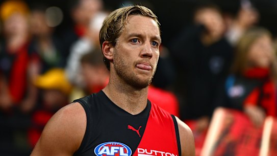 Essendon midfielder Darcy Parish.