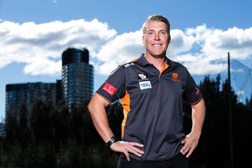 Former GWS AFLW coach Tim Schmidt. 