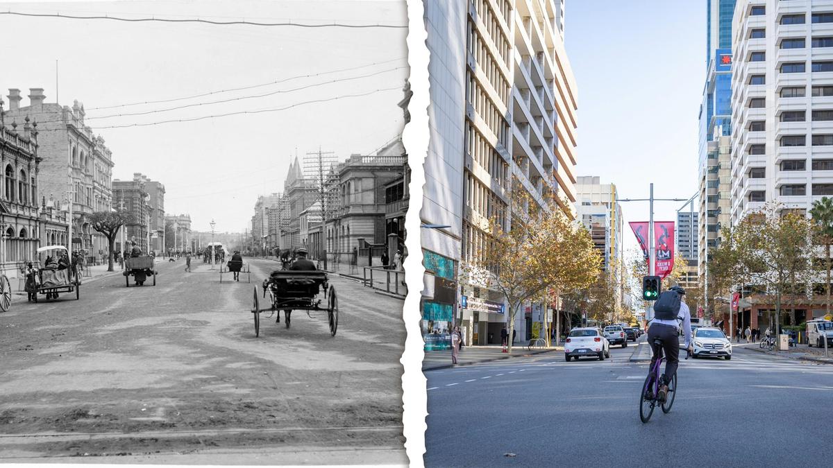 Untold History: Fascinating images show how Perth has changed in the past 100 years