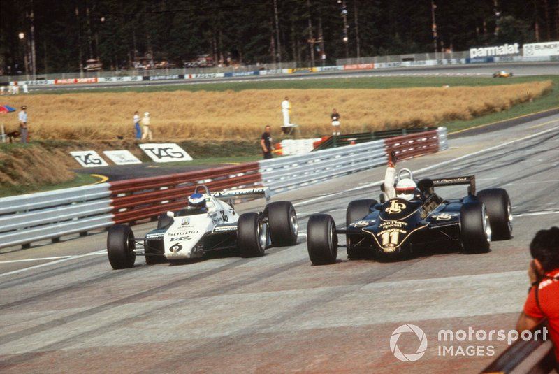 Like Bandini, de Angelis had his F1 career cut short by a horrific accident