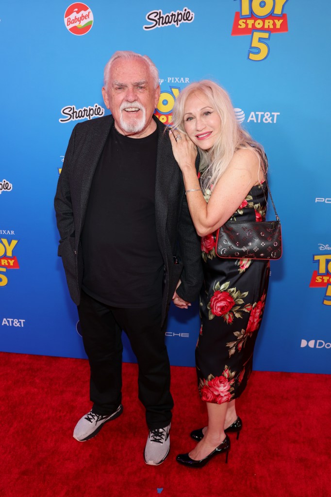 John Ratzenberger at the "Toy Story 5" premiere