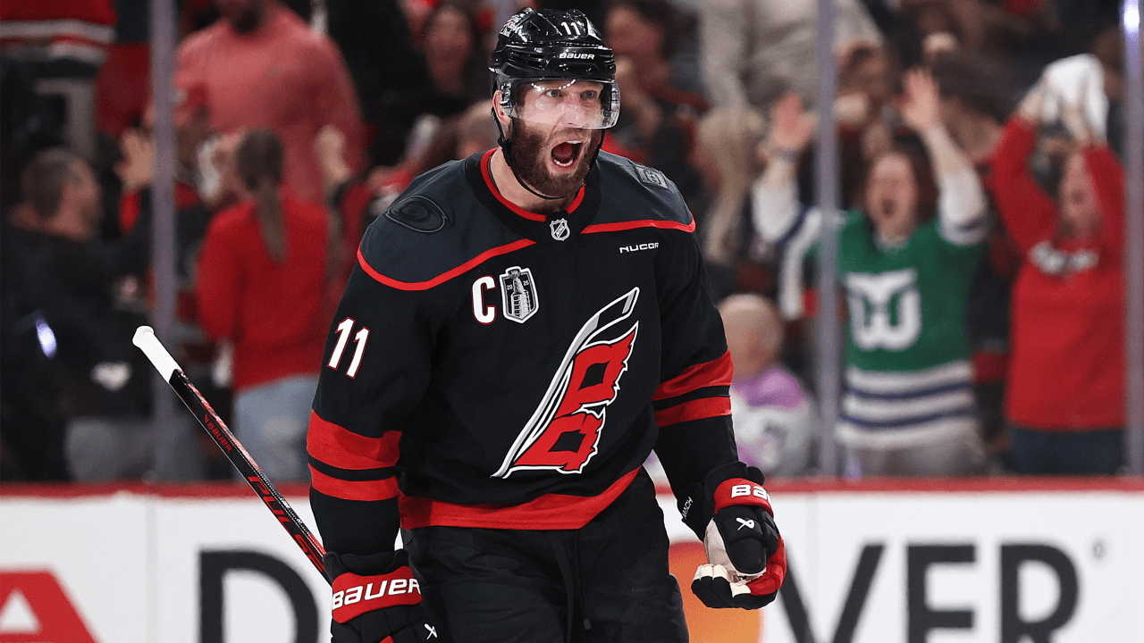 Staal among top performers for Hurricanes in Game 2 of Stanley Cup Final