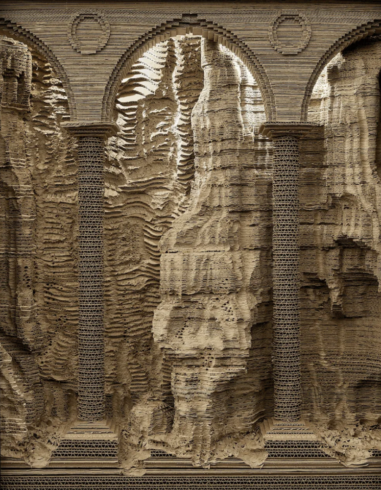 eva jospin crafts entire worlds from cardboard, one cut at a time - 3