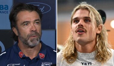 ‘Kept their powder dry’: AFL greats’ intriguing Geelong finals theory after Thursday night Freo thriller