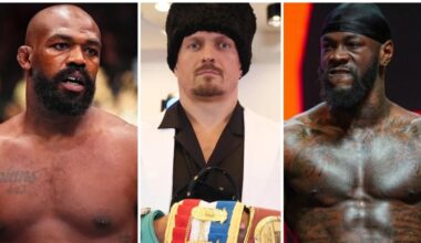 Oleksandr Usyk is eyeing a fight against Deontay Wilder or Jon Jones
