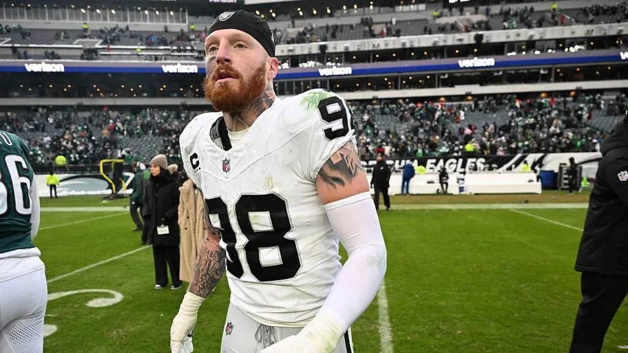 Las Vegas Raiders defensive end Maxx Crosby