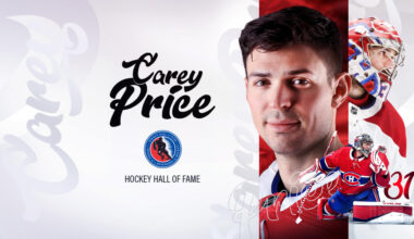 Carey Price elected to Hockey Hall of Fame