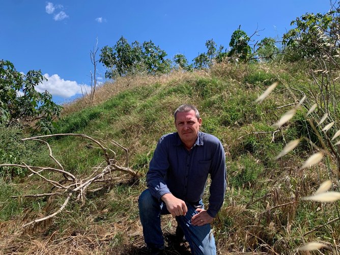 Jason Meotti presented three motions at the special meeting to pause the cricket pitch extension, but was outvoted.
