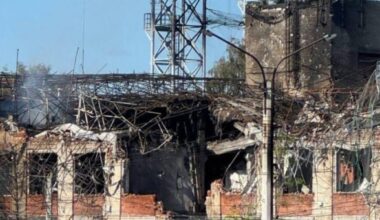 Result of Ukrainian cruise missile strike on AO VNIIR-Progress plant