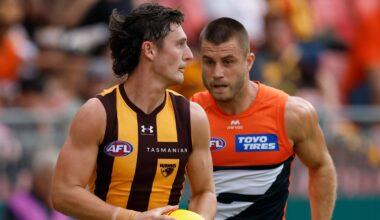 Live AFL 2026, Hawthorn Hawks vs GWS Giants Round 16