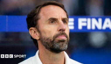 Gareth Southgate during the 2024 European Championships final