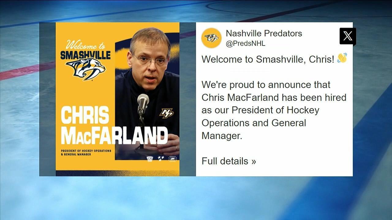 Chris MacFarland hired as President of Hockey Ops