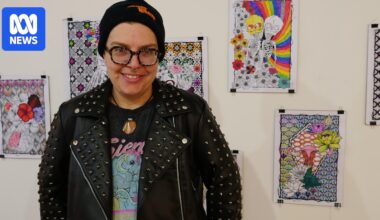 Interactive exhibition encourages patrons to colour in art themselves