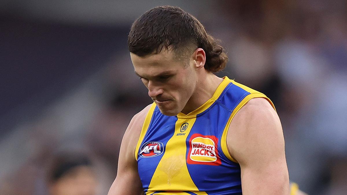 West Coast Eagles fall short again as Jake Waterman hits the post in dying seconds against North Melbourne
