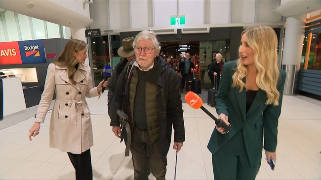 Passenger Peter Marsh said they were 'very well looked after' in quarantine.