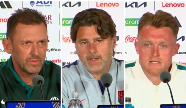 FIFA World Cup 2026: Socceroos v USA preview, Tony Popovic and Harry Souttar press conference, Mauricio Pochettino press conference, latest news