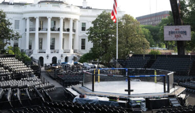 UFC Freedom 250, Day 2: Inside look at finalized White House setup