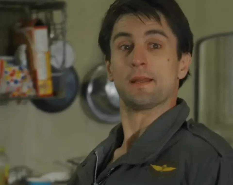 Robert De Niro in "Taxi Driver"