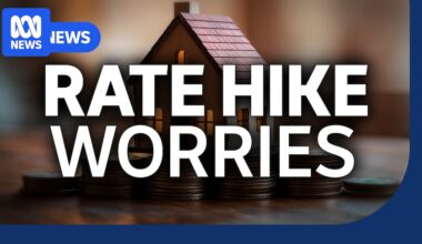 VIDEO: Jobless numbers fall prompting fears of another potential interest rate hike - Australian Broadcasting Corporation