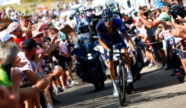 Thibaut Pinot during the 2023 Tour de France