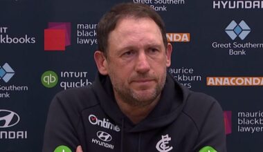 AFL 2026: Josh Fraser post match press conference, video, Carlton win over Essendon, latest news