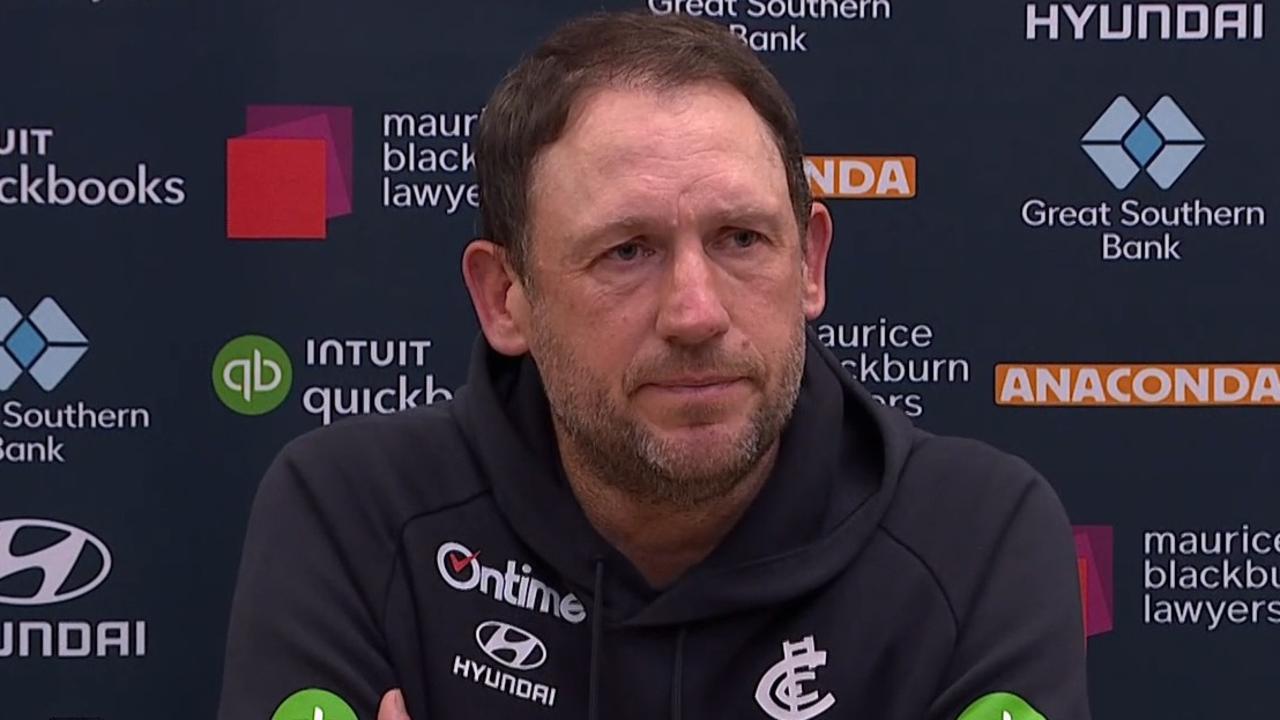 AFL 2026: Josh Fraser post match press conference, video, Carlton win over Essendon, latest news