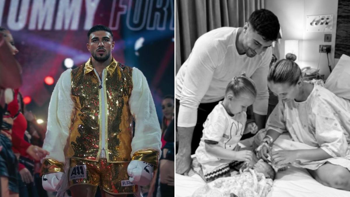 Tommy Fury and Molly-Mae reveal son’s name before he wins boxing fight