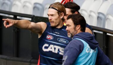‘I take offence’: Chris Scott responds to questions over Stewart’s return from concussion protocols