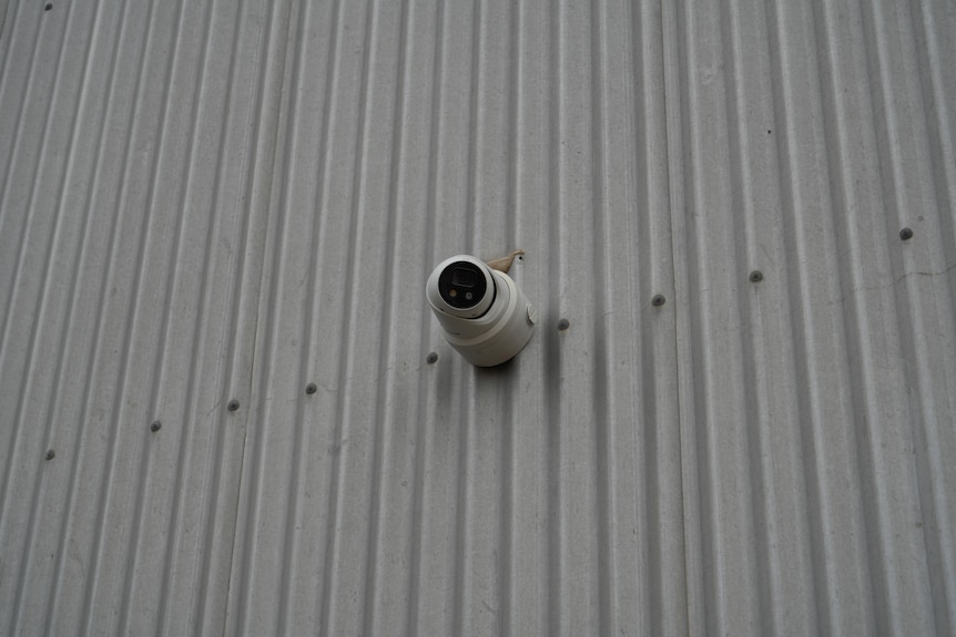 A CCTV camera.
