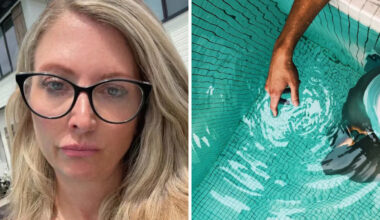 Nebraska man goes golfing. Then he realizes there’s something trapped in the pool skimmer—and asks his wife to look: ‘I did not expect that’