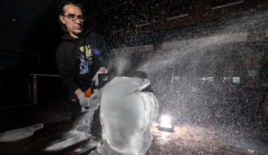 Kevin Kapusi Starow: How the Melbourne ice sculptor creates $15,000 masterpieces and travels the world
