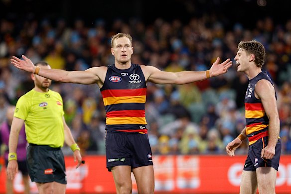 Dawson stepped up on the big stage yet again for the Crows.