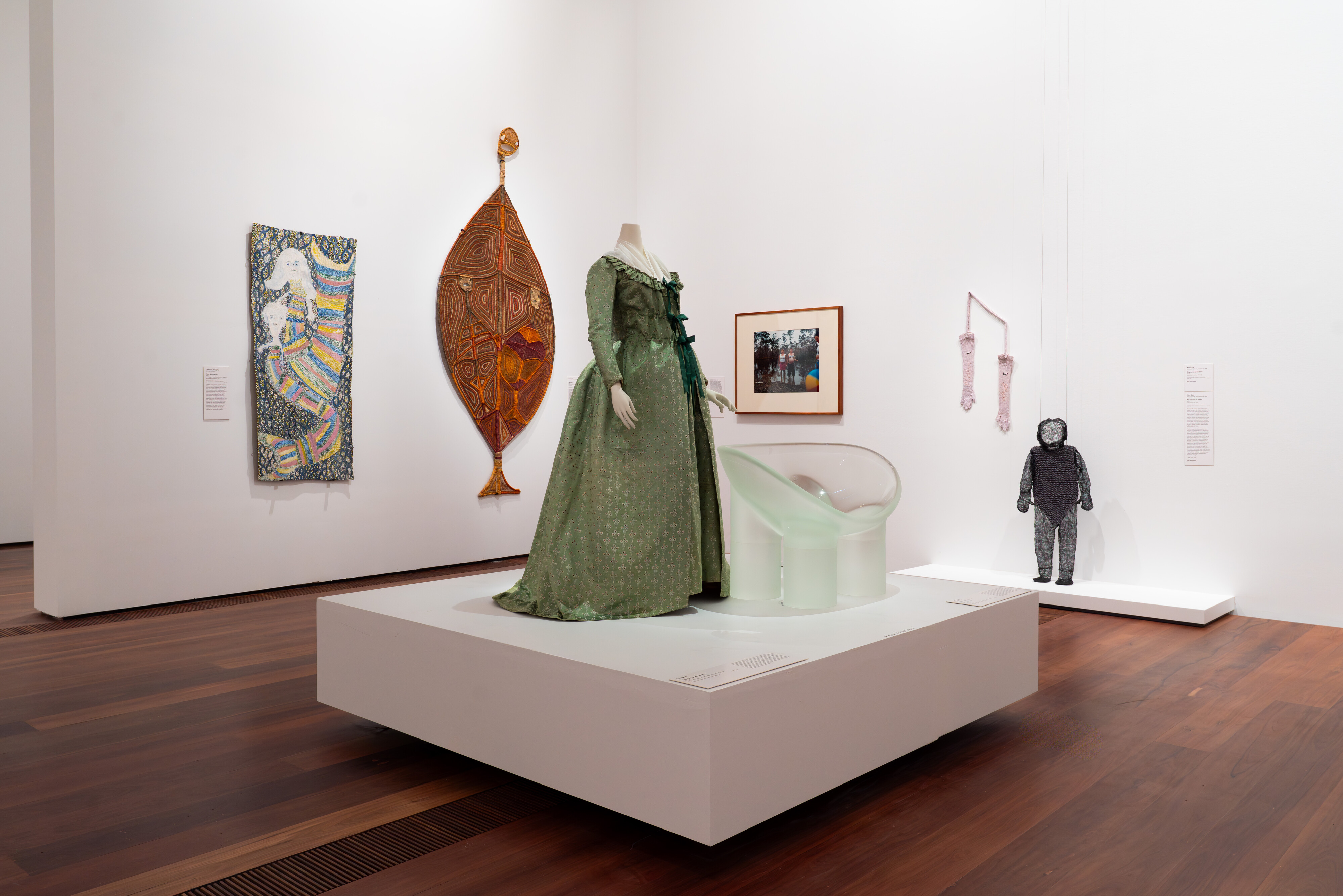 <p>Installation view of <em>MOTHER: Stories from the NGV Collection</em>, on display from 27 March —12 July 2026 at The Ian Potter Centre: NGV Australia, Melbourne. Photo: Phoebe Powell.</p>