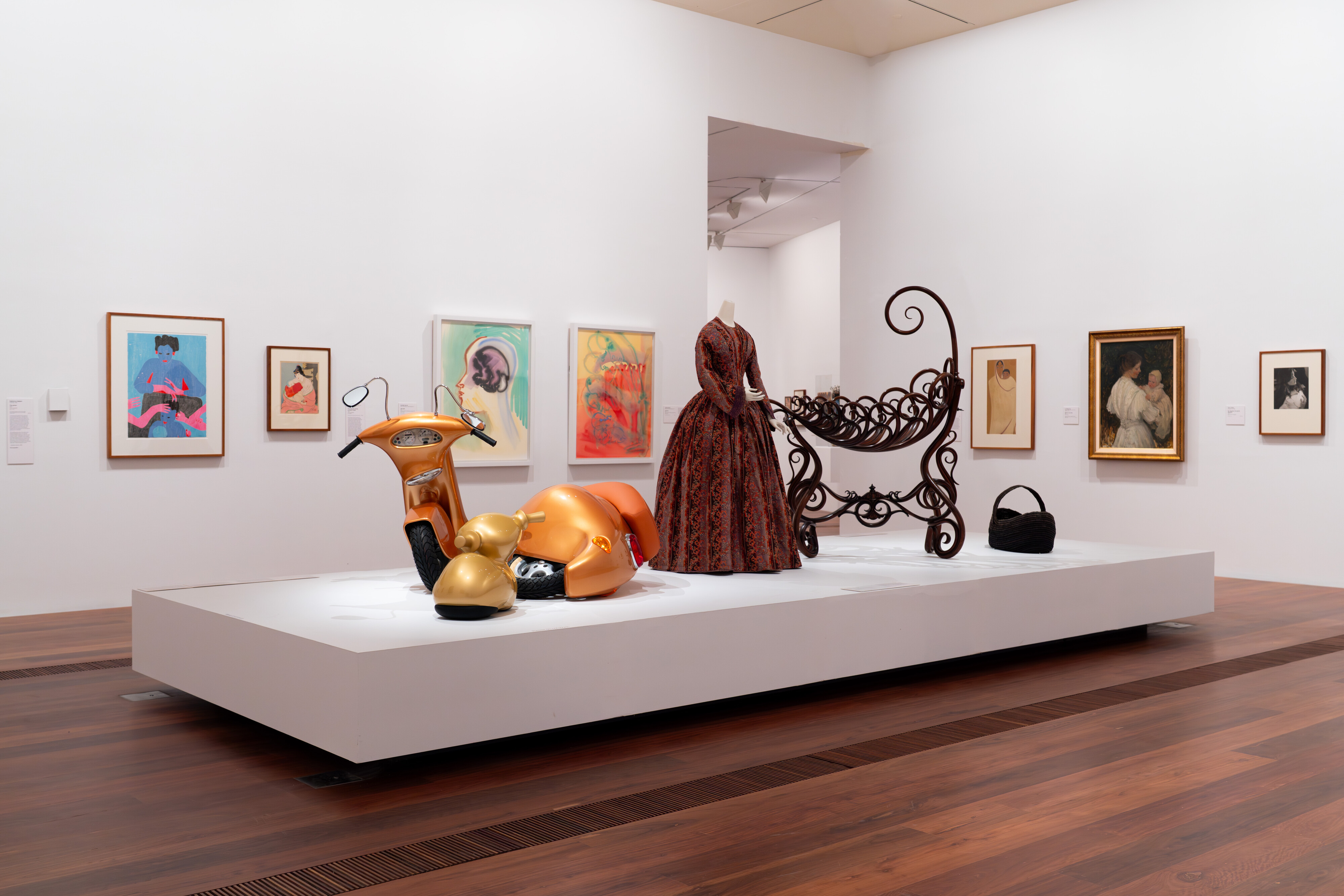 <p>Installation view of <em>MOTHER: Stories from the NGV Collection</em>, on display from 27 March —12 July 2026 at The Ian Potter Centre: NGV Australia, Melbourne. Photo: Phoebe Powell.</p>