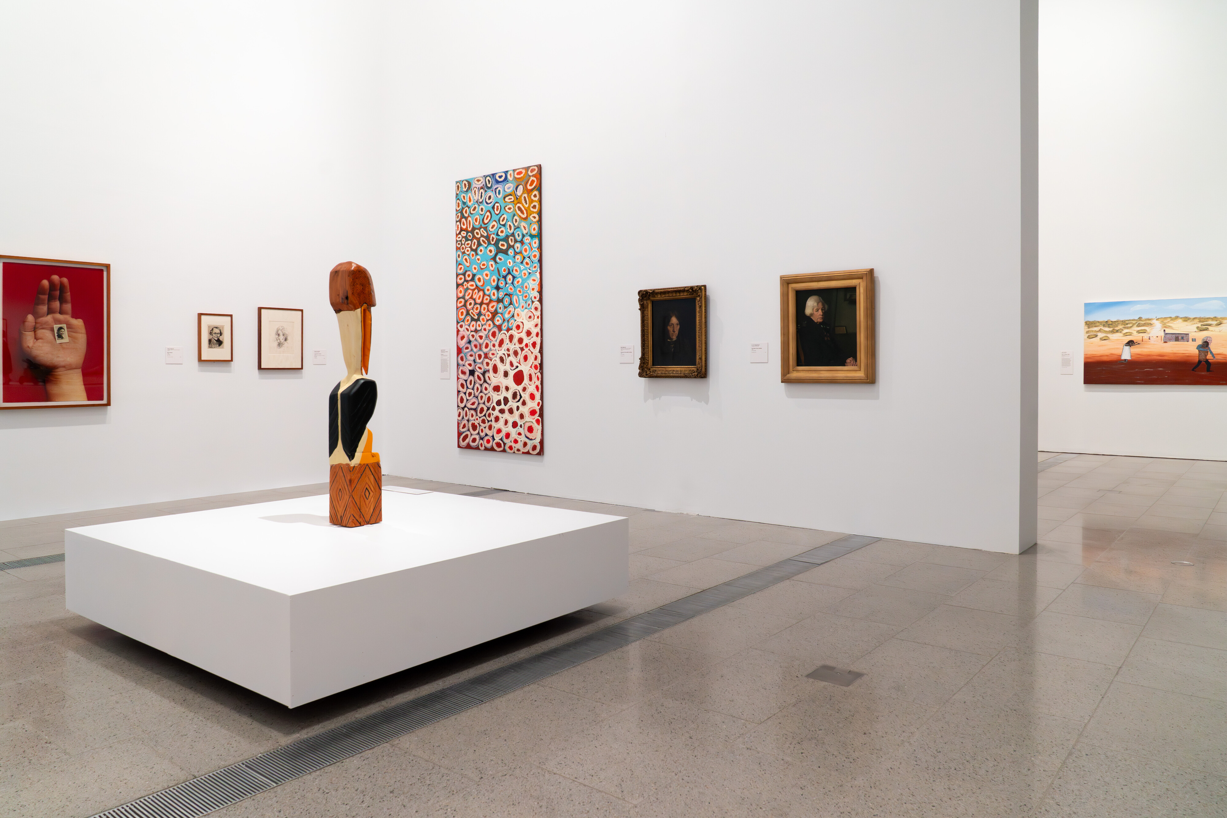 <p>Installation view of <em>MOTHER: Stories from the NGV Collection</em>, on display from 27 March —12 July 2026 at The Ian Potter Centre: NGV Australia, Melbourne. Photo: Phoebe Powell.</p>