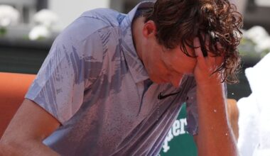 ‘Do you want a player to die on court?’ – athlete wellbeing concerns heat up at the French Open