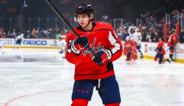Bogdan Trineyev gets his first NHL Upper Deck ‘Young Guns’ rookie card