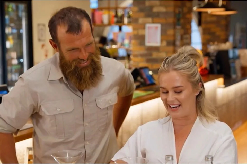 Jessica and Jason went cocktail making earlier in the episode