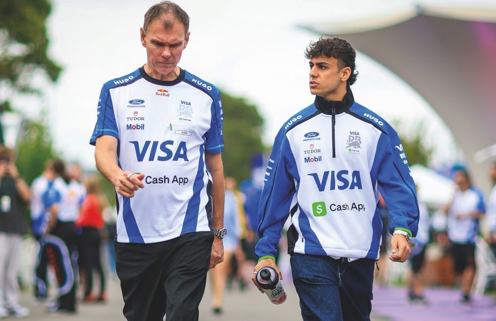 Permane, who’s worked 
with numerous F1 greats, rates his 18-year-old driver highly 