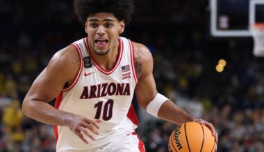 Suns trade up to pick No. 30 for Arizona’s Koa Peat
