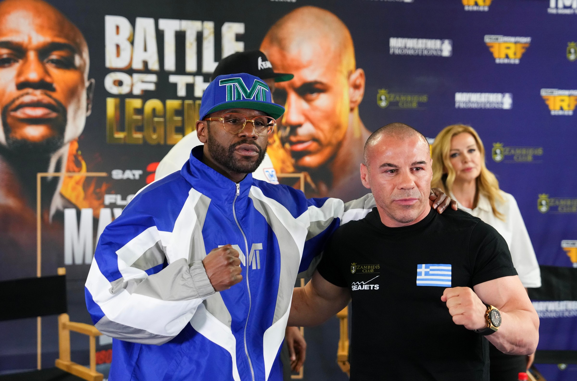 Floyd Mayweather Jr. v Mike Zambidis - News Conference