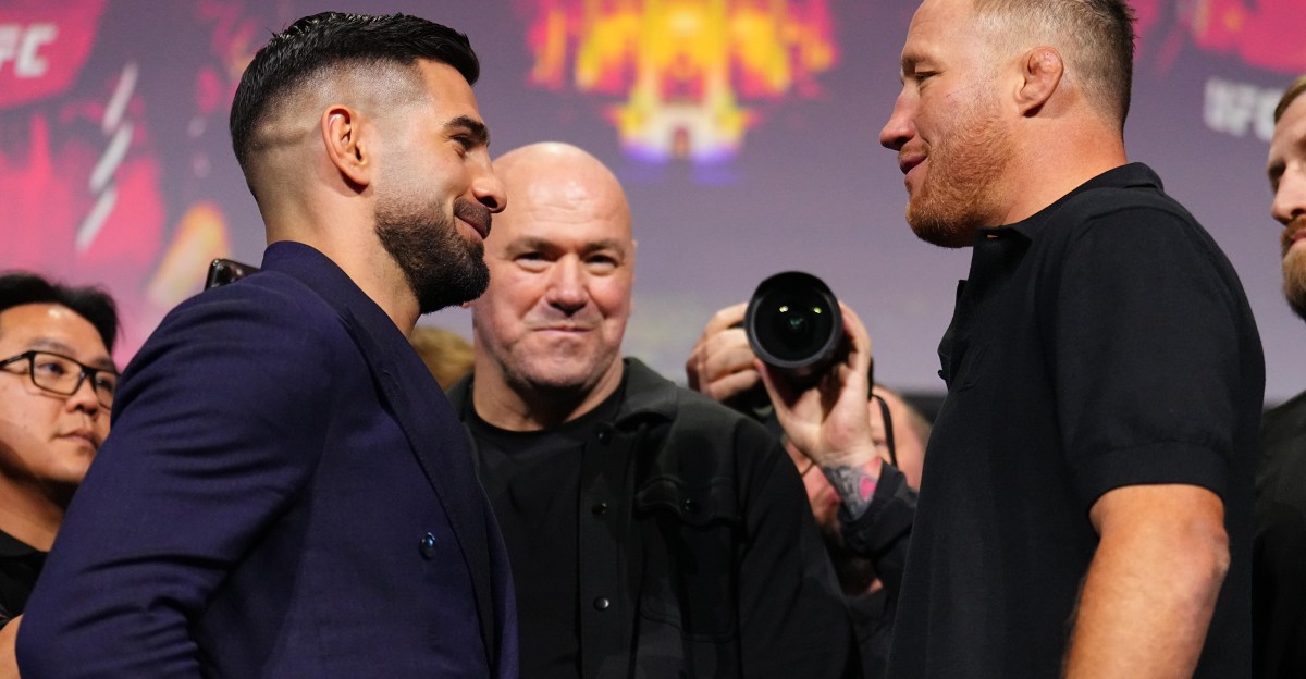 Ilia Topuria fires back at Justin Gaethje’s dad calling him ‘little short guy’ before UFC White House clash