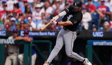 Jacob Gonzalez hits his first major league homer, White Sox beat the Phillies 6-3 to even series
