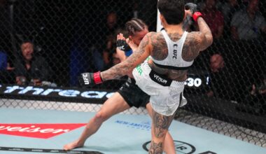 UFC Vegas 118 video: Ketlen Souza head kick leads to speedy knockout